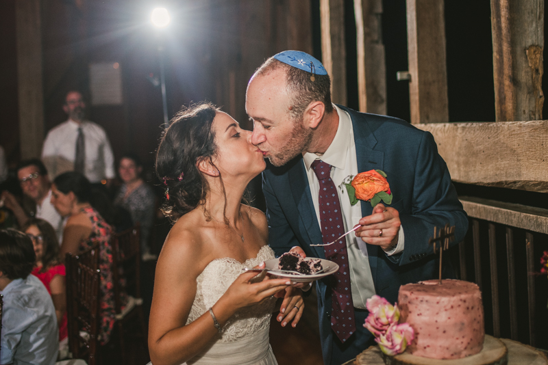 A gorgeous summer wedding at Dulany's Overlook in Frederick Maryland by Britney Clause Photography, wedding photographers in Maryland.