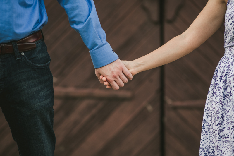 A gorgeous engagement session at Rock Creek State Park in Washington DC by Britney Clause Photography Wedding Photographers in Maryland