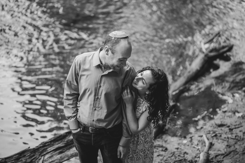 A gorgeous engagement session at Rock Creek State Park in Washington DC by Britney Clause Photography Wedding Photographers in Maryland