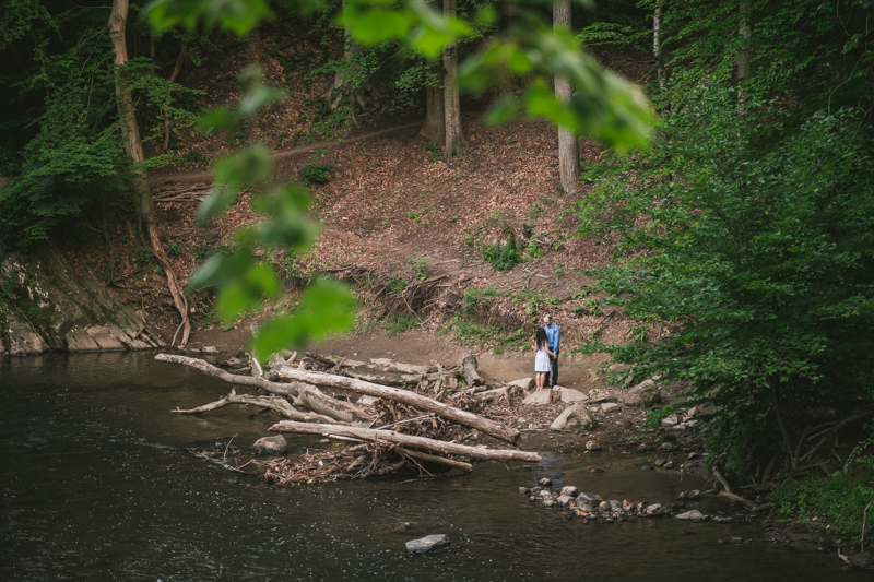 A gorgeous engagement session at Rock Creek State Park in Washington DC by Britney Clause Photography Wedding Photographers in Maryland