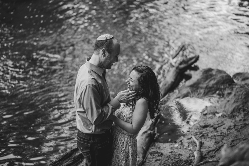 A gorgeous engagement session at Rock Creek State Park in Washington DC by Britney Clause Photography Wedding Photographers in Maryland