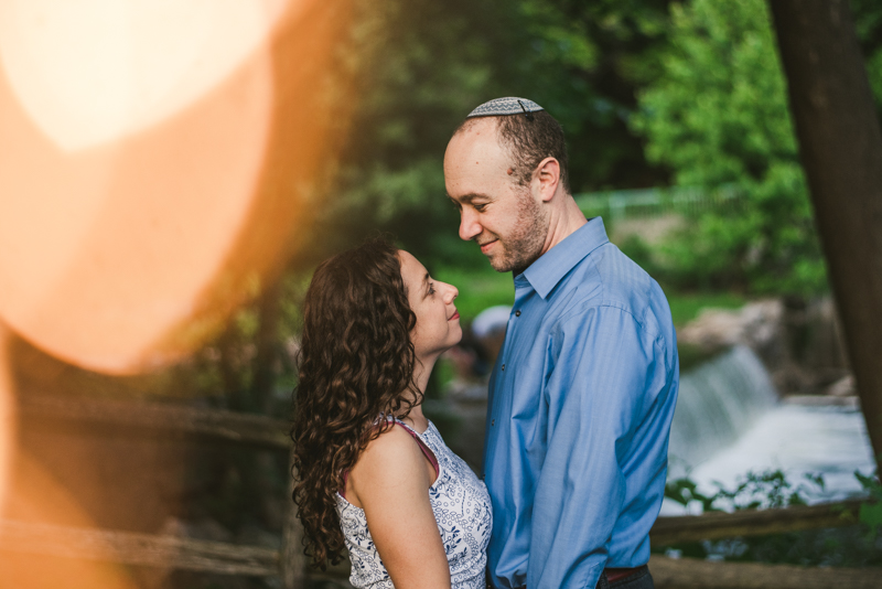 A gorgeous engagement session at Rock Creek State Park in Washington DC by Britney Clause Photography Wedding Photographers in Maryland