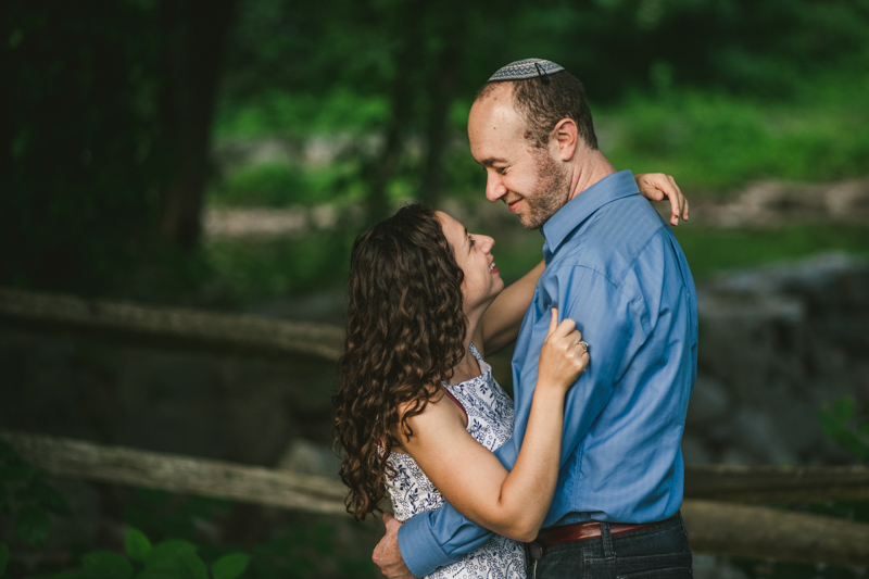 A gorgeous engagement session at Rock Creek State Park in Washington DC by Britney Clause Photography Wedding Photographers in Maryland