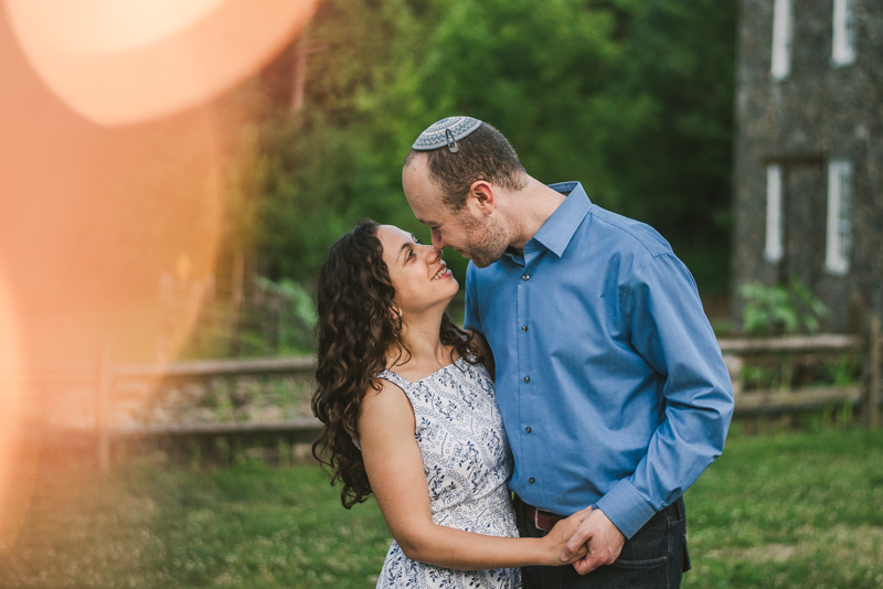 A gorgeous engagement session at Rock Creek State Park in Washington DC by Britney Clause Photography Wedding Photographers in Maryland