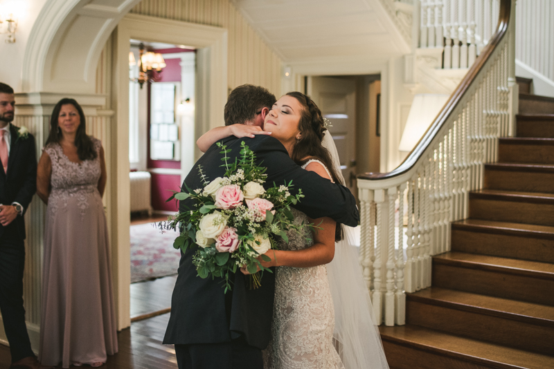 A gorgeous August wedding at Liriodendron Mansion in Bel Air, Maryland by Britney Clause Photography