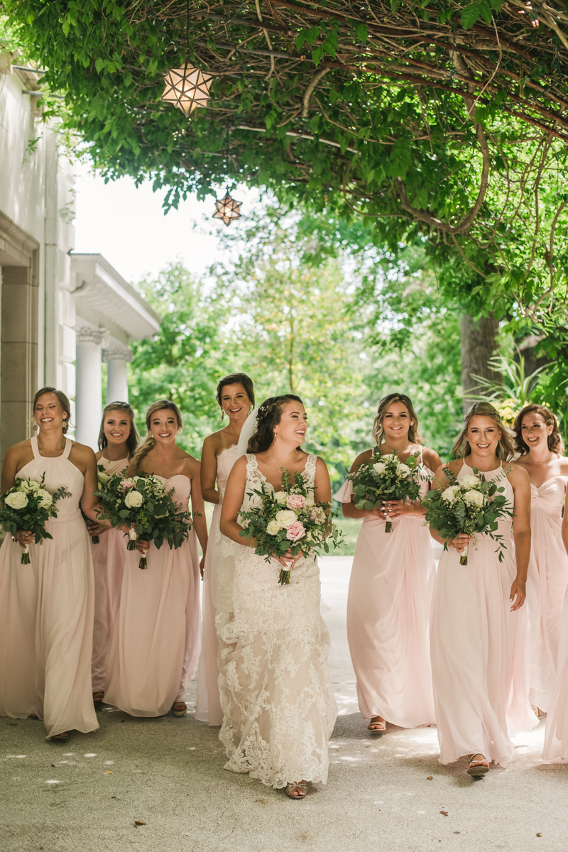 A gorgeous August wedding at Liriodendron Mansion in Bel Air, Maryland by Britney Clause Photography