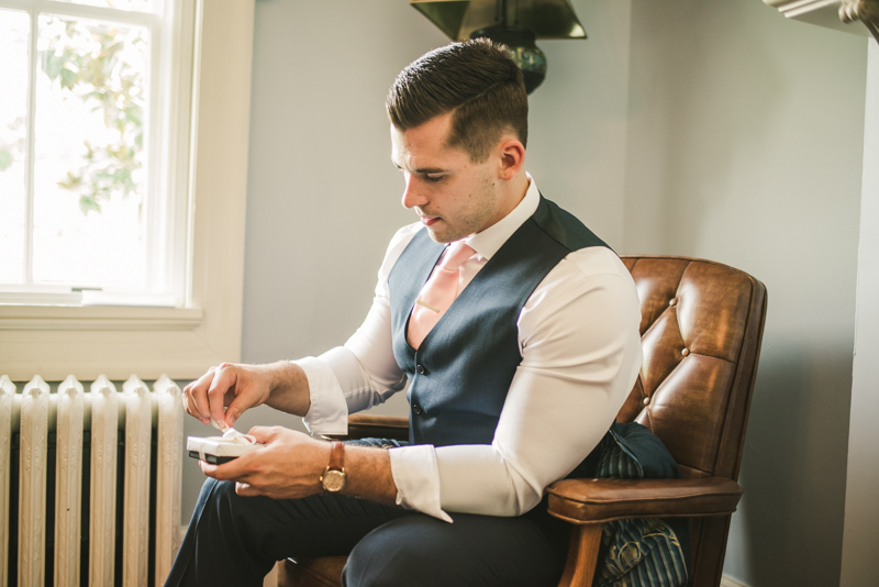 A gorgeous August wedding at Liriodendron Mansion in Bel Air, Maryland by Britney Clause Photography