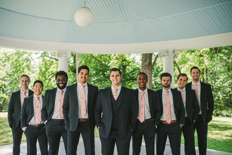 A gorgeous August wedding at Liriodendron Mansion in Bel Air, Maryland by Britney Clause Photography