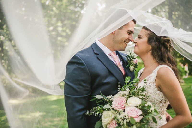 A gorgeous August wedding at Liriodendron Mansion in Bel Air, Maryland by Britney Clause Photography