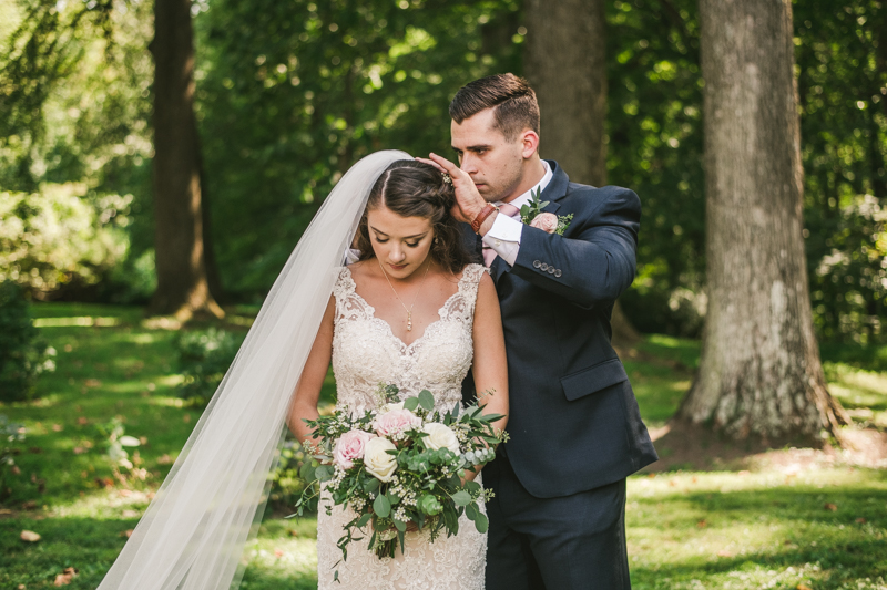 A gorgeous August wedding at Liriodendron Mansion in Bel Air, Maryland by Britney Clause Photography