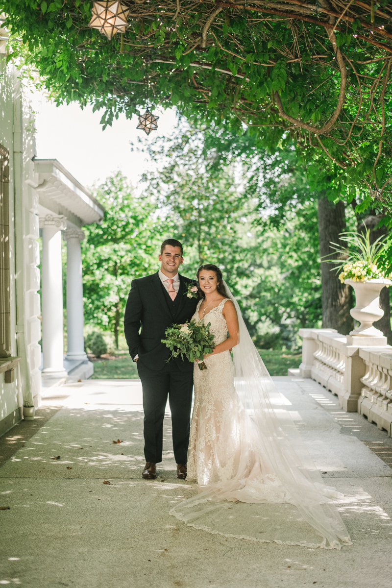 A gorgeous August wedding at Liriodendron Mansion in Bel Air, Maryland by Britney Clause Photography