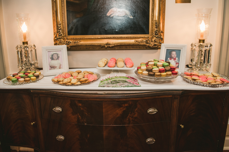 A gorgeous August wedding reception at Liriodendron Mansion in Bel Air, Maryland by Britney Clause Photography