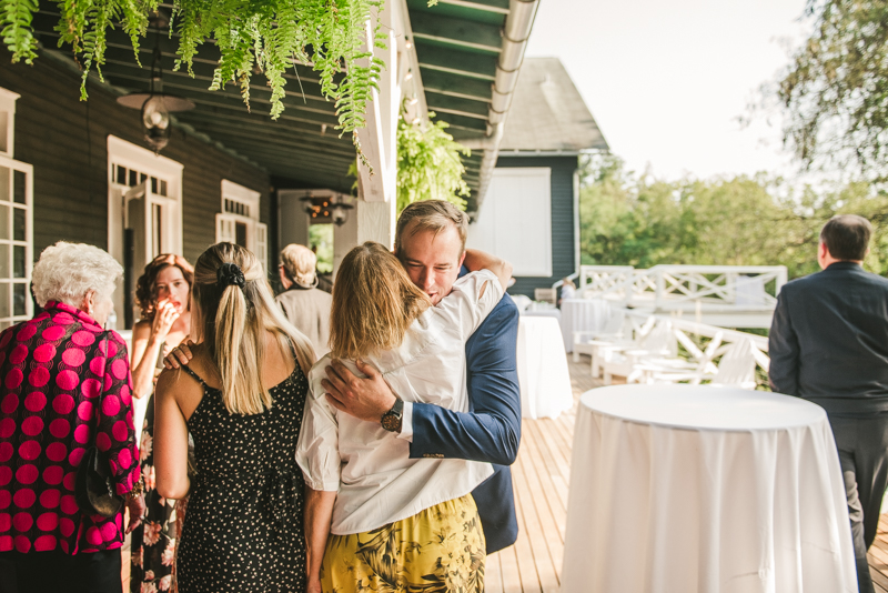 A beautiful September wedding at the Sherwood Forest Clubhouse in Annapolis, Maryland by Britney Clause Photography