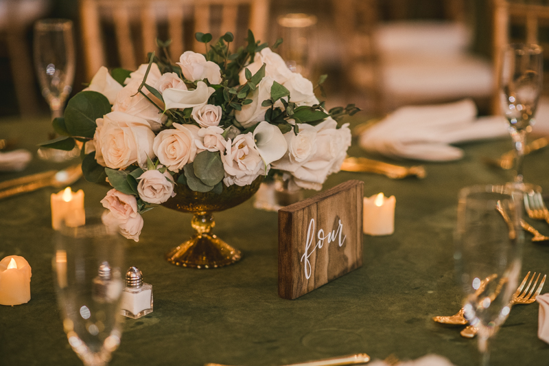 Beautiful wedding coordination by Olive You Events at George Peabody Library in Mount Vernon, Maryland by Britney Clause Photography