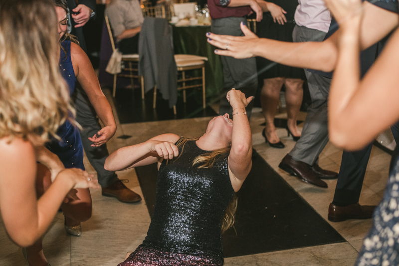 A gorgeous and fun wedding reception at the George Peabody Library in Baltimore, Maryland by Britney Clause Photography