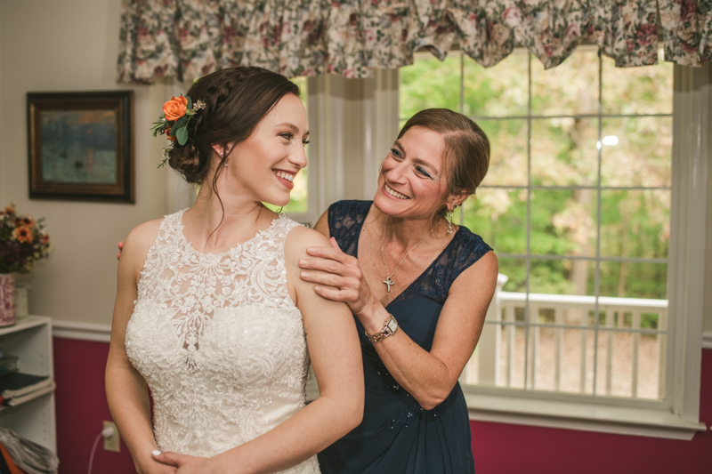 Gorgeous wedding dress from Serendipity Bridal and Events in Maryland. Photo by Britney Clause Photography