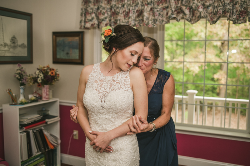 Gorgeous wedding dress from Serendipity Bridal and Events in Maryland. Photo by Britney Clause Photography