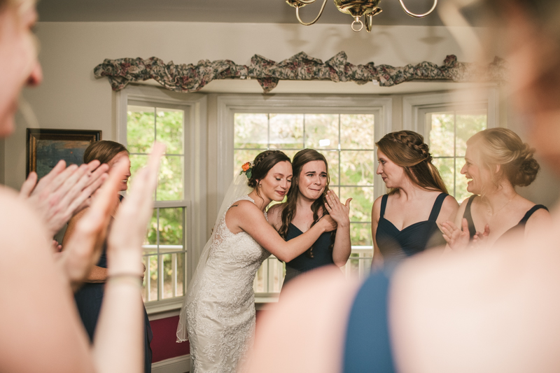 Gorgeous wedding dress from Serendipity Bridal and Events in Maryland. Photo by Britney Clause Photography