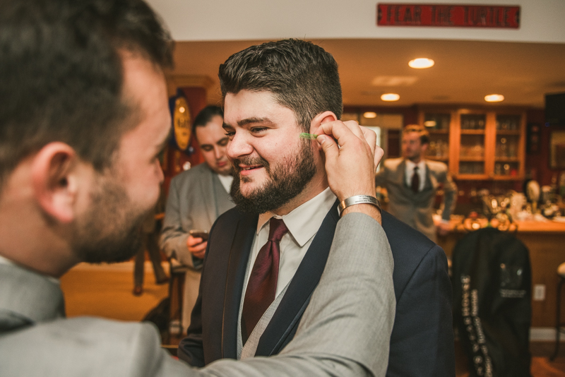 Gorgeous fall wedding in Maryland. Photo by Britney Clause Photography