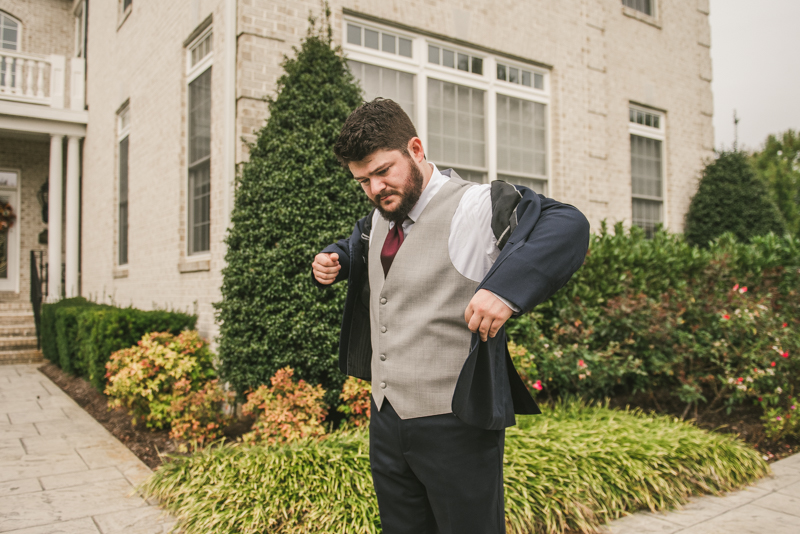 Gorgeous fall wedding in Maryland. Photo by Britney Clause Photography