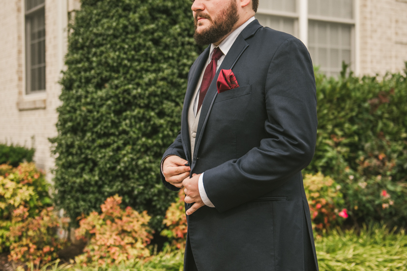 Gorgeous fall wedding in Maryland. Photo by Britney Clause Photography