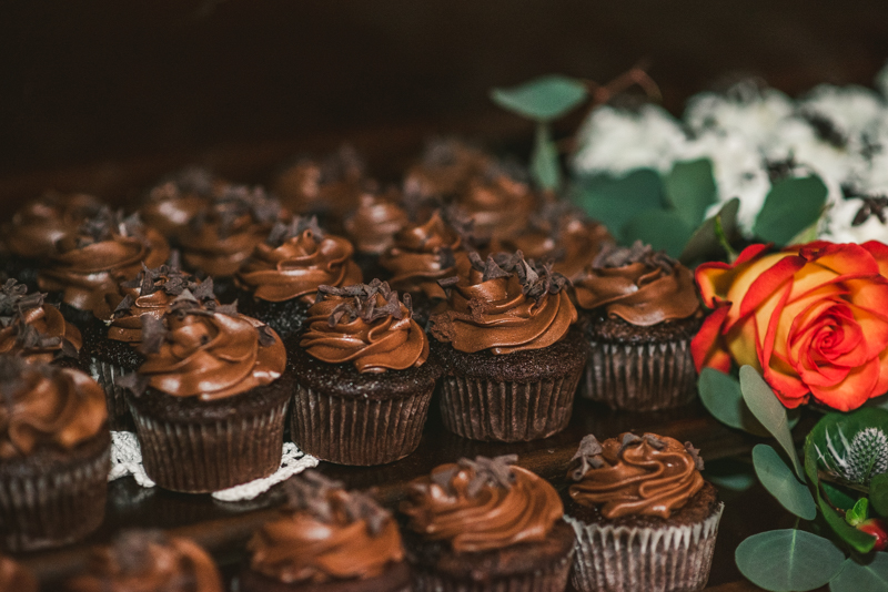 Yummy food at a gorgeous fall wedding by The Palate Pleasers in Maryland. Photo by Britney Clause Photography