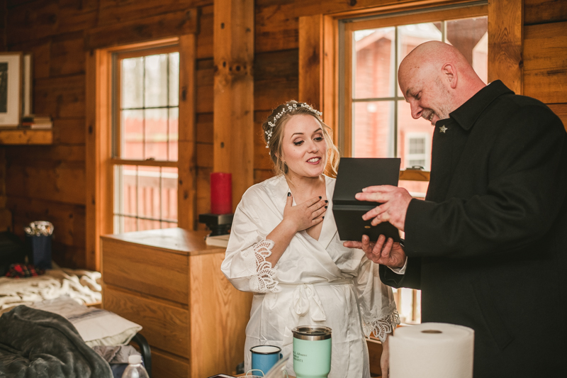 A cozy wedding under the stars at Camp Puh'Tuk in the Pines in Monkton Marlaynd by Britney Clause Photography