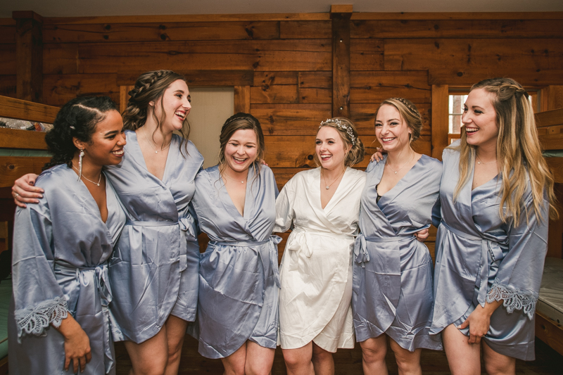 A cozy wedding under the stars at Camp Puh'Tuk in the Pines in Monkton Marlaynd by Britney Clause Photography