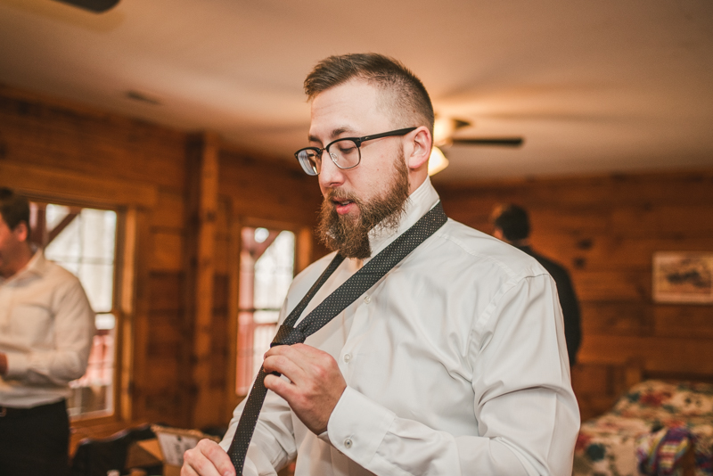 A cozy wedding under the stars at Camp Puh'Tuk in the Pines in Monkton Marlaynd by Britney Clause Photography