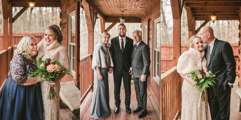 A cozy wedding under the stars at Camp Puh'Tuk in the Pines in Monkton Marlaynd by Britney Clause Photography