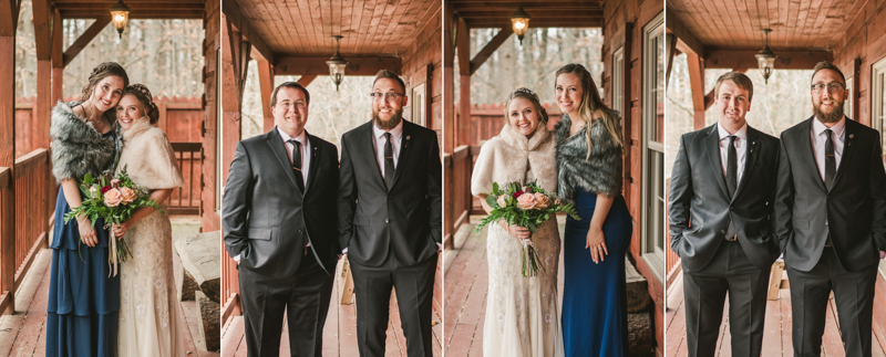 A cozy wedding under the stars at Camp Puh'Tuk in the Pines in Monkton Marlaynd by Britney Clause Photography