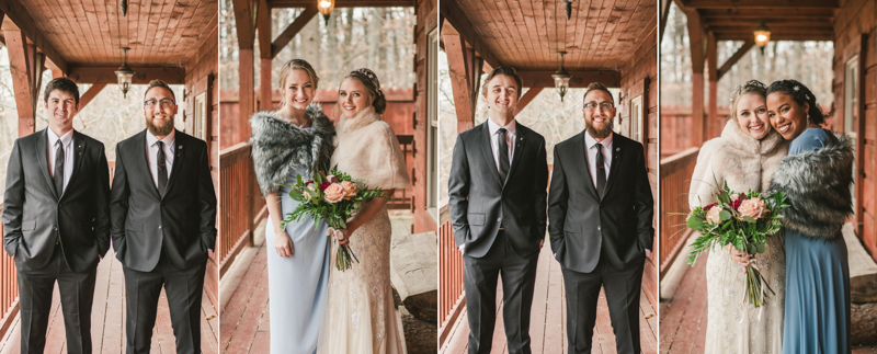 A cozy wedding under the stars at Camp Puh'Tuk in the Pines in Monkton Marlaynd by Britney Clause Photography