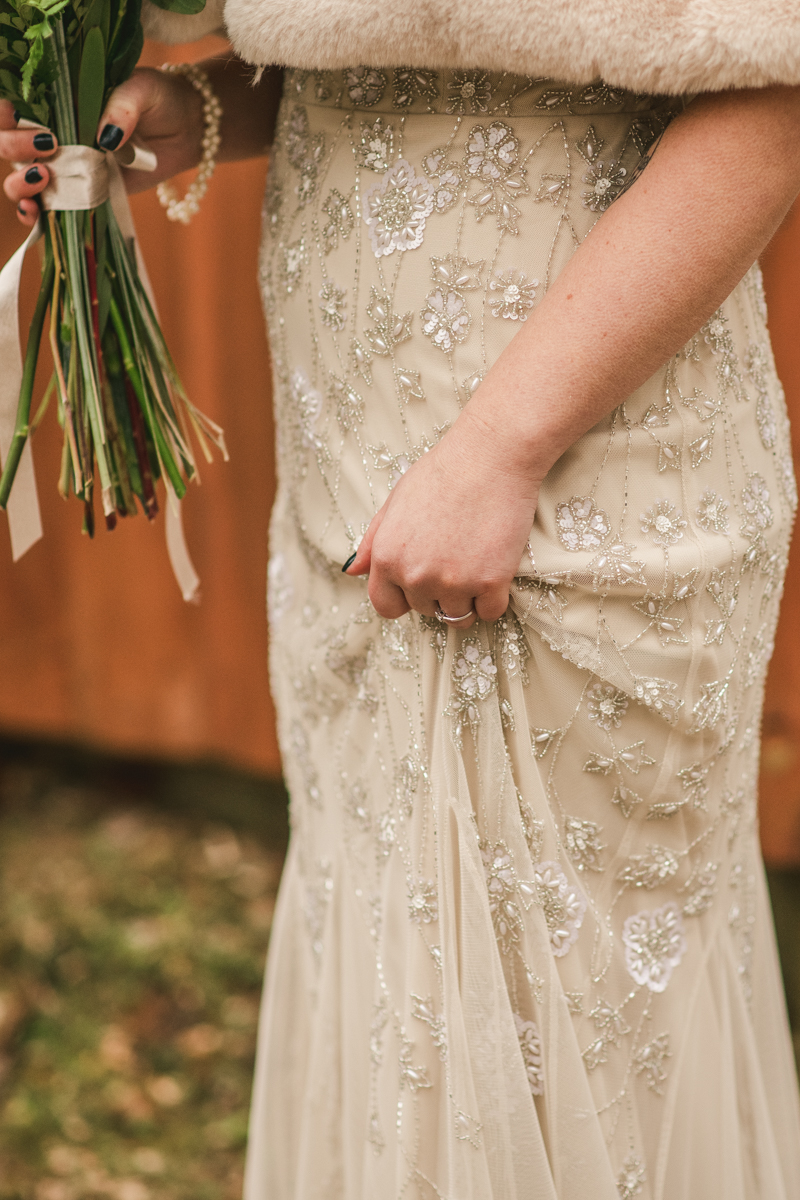 A cozy first look alternative under the stars at Camp Puh'Tuk in the Pines in Monkton Marlaynd by Britney Clause Photography