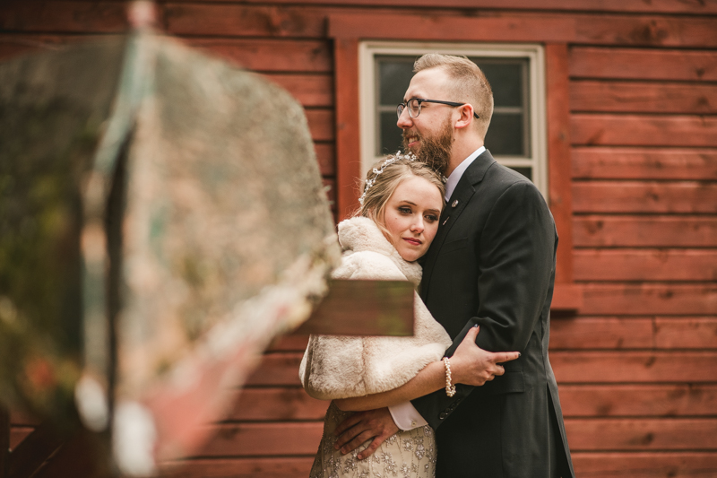 A cozy first look alternative under the stars at Camp Puh'Tuk in the Pines in Monkton Marlaynd by Britney Clause Photography
