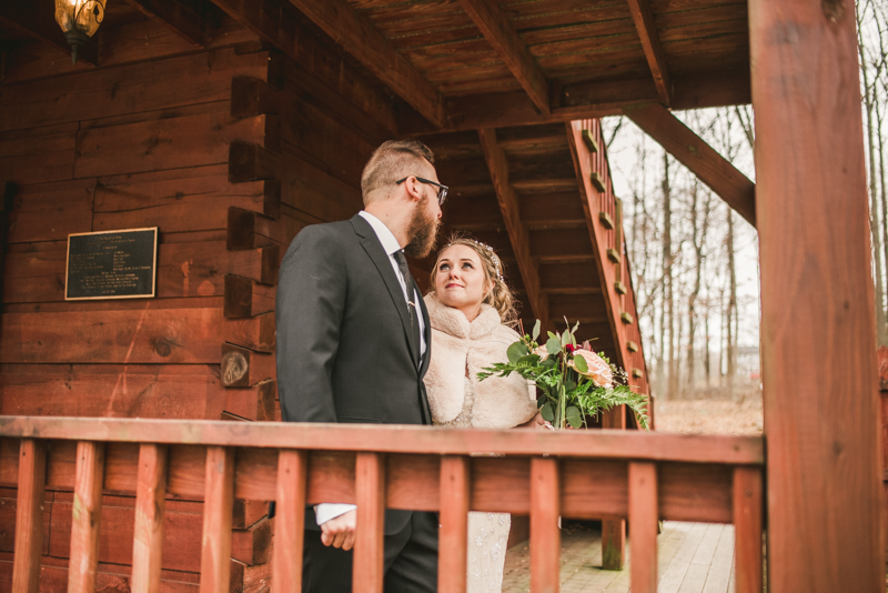 A cozy first look alternative under the stars at Camp Puh'Tuk in the Pines in Monkton Marlaynd by Britney Clause Photography