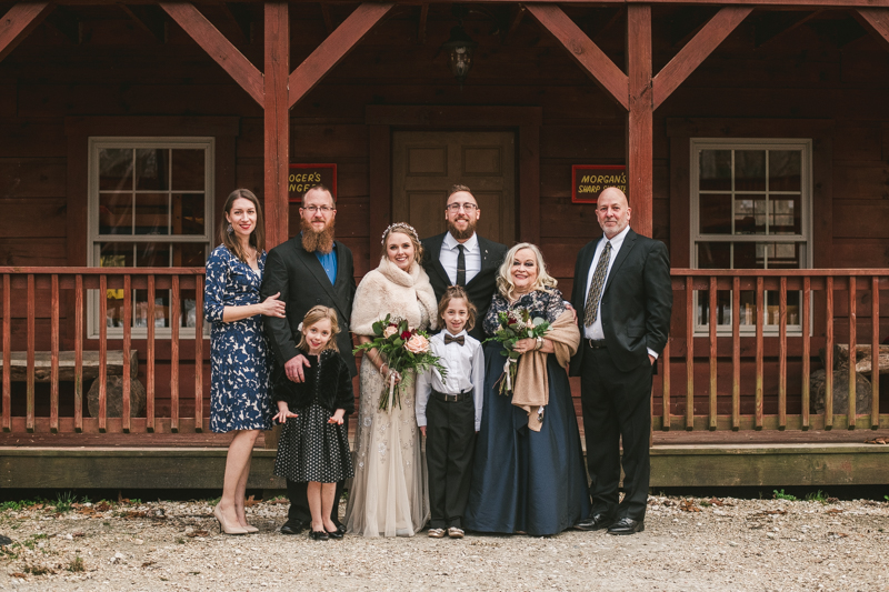 A cozy wedding under the stars at Camp Puh'Tuk in the Pines in Monkton Marlaynd by Britney Clause Photography