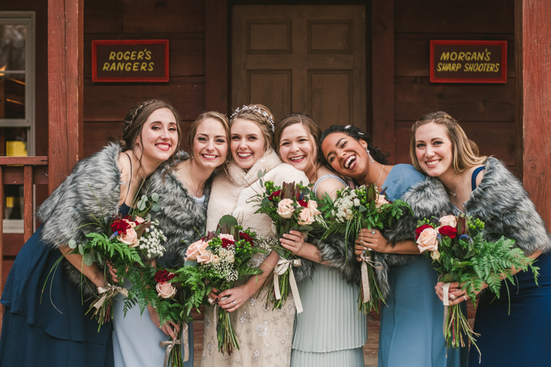 A cozy wedding under the stars at Camp Puh'Tuk in the Pines in Monkton Marlaynd by Britney Clause Photography