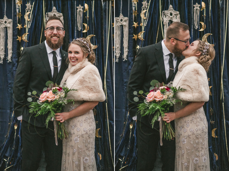 A cozy wedding under the stars at Camp Puh'Tuk in the Pines in Monkton Marlaynd by Britney Clause Photography