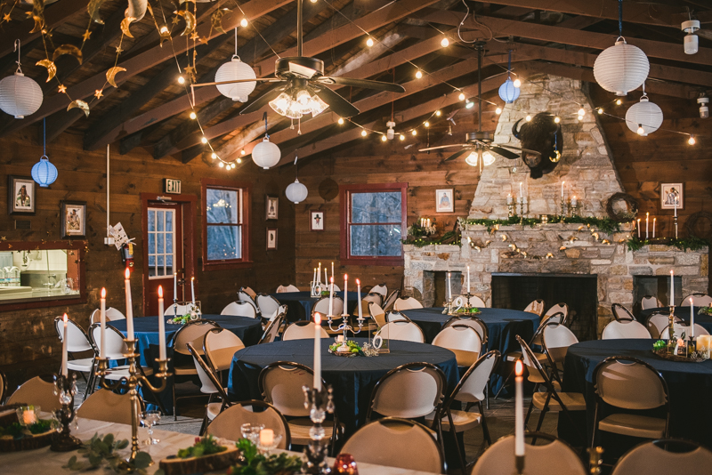 A cozy wedding under the stars at Camp Puh'Tuk in the Pines in Monkton Marlaynd by Britney Clause Photography