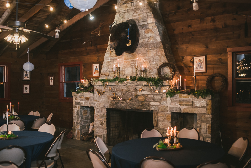 A cozy wedding under the stars at Camp Puh'Tuk in the Pines in Monkton Marlaynd by Britney Clause Photography