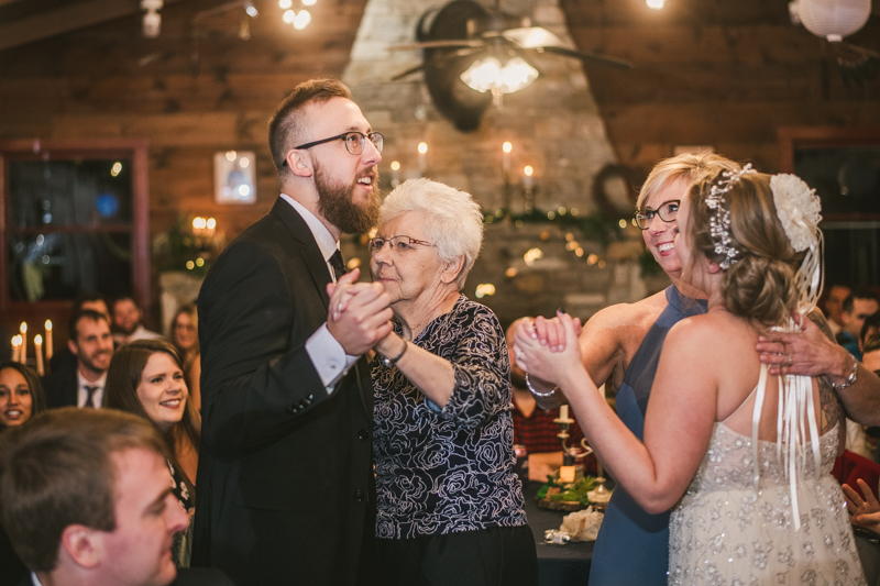 A cozy wedding under the stars at Camp Puh'Tuk in the Pines in Monkton Marlaynd by Britney Clause Photography