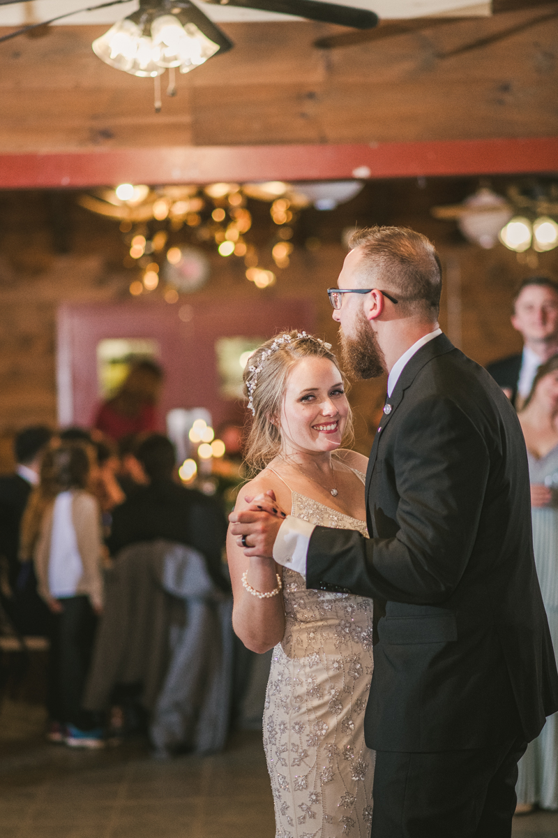 A cozy wedding under the stars at Camp Puh'Tuk in the Pines in Monkton Marlaynd by Britney Clause Photography