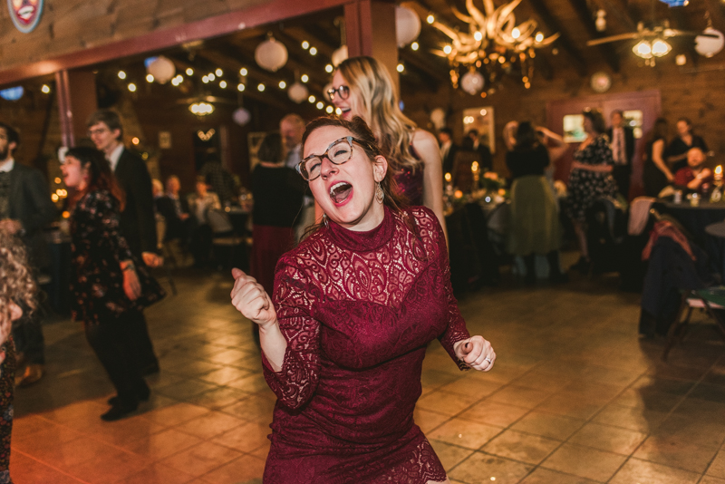 A cozy wedding under the stars at Camp Puh'Tuk in the Pines in Monkton Marlaynd by Britney Clause Photography