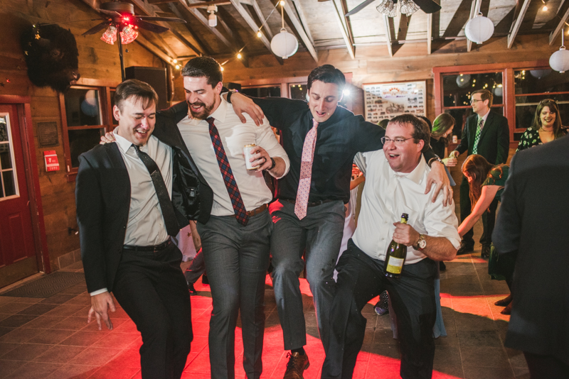 A cozy wedding under the stars at Camp Puh'Tuk in the Pines in Monkton Marlaynd by Britney Clause Photography