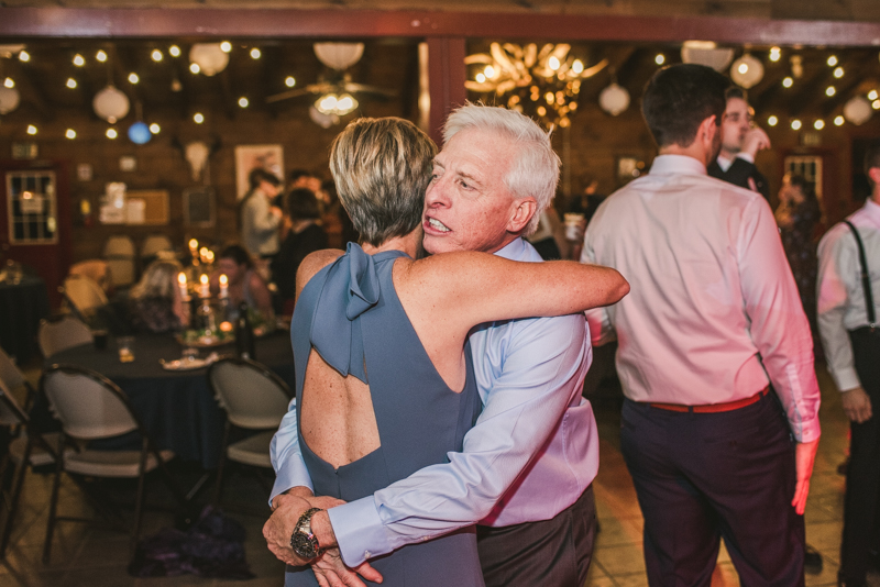 A cozy wedding under the stars at Camp Puh'Tuk in the Pines in Monkton Marlaynd by Britney Clause Photography