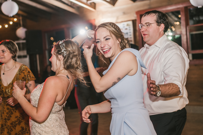 A cozy wedding under the stars at Camp Puh'Tuk in the Pines in Monkton Marlaynd by Britney Clause Photography