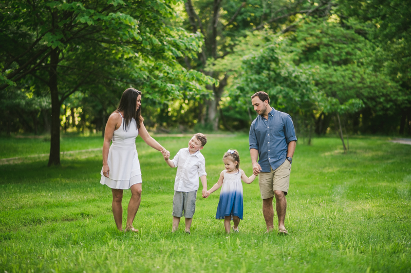 A summer engagement session at Patapsco Valley State Park in Elkridge by Britney Clause Photography