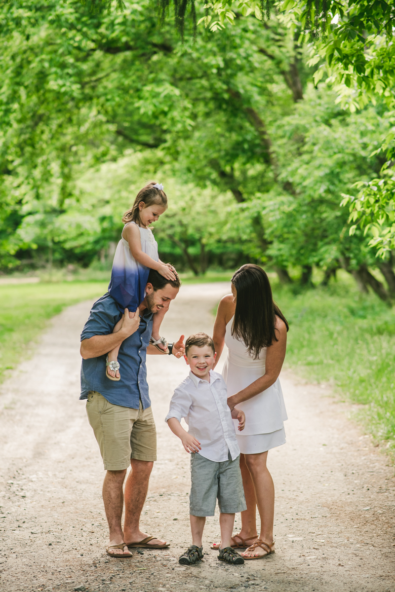 A summer engagement session at Patapsco Valley State Park in Elkridge by Britney Clause Photography