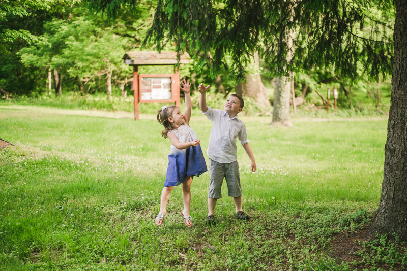 A summer engagement session at Patapsco Valley State Park in Elkridge by Britney Clause Photography