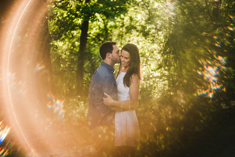 A summer engagement session at Patapsco Valley State Park in Elkridge by Britney Clause Photography